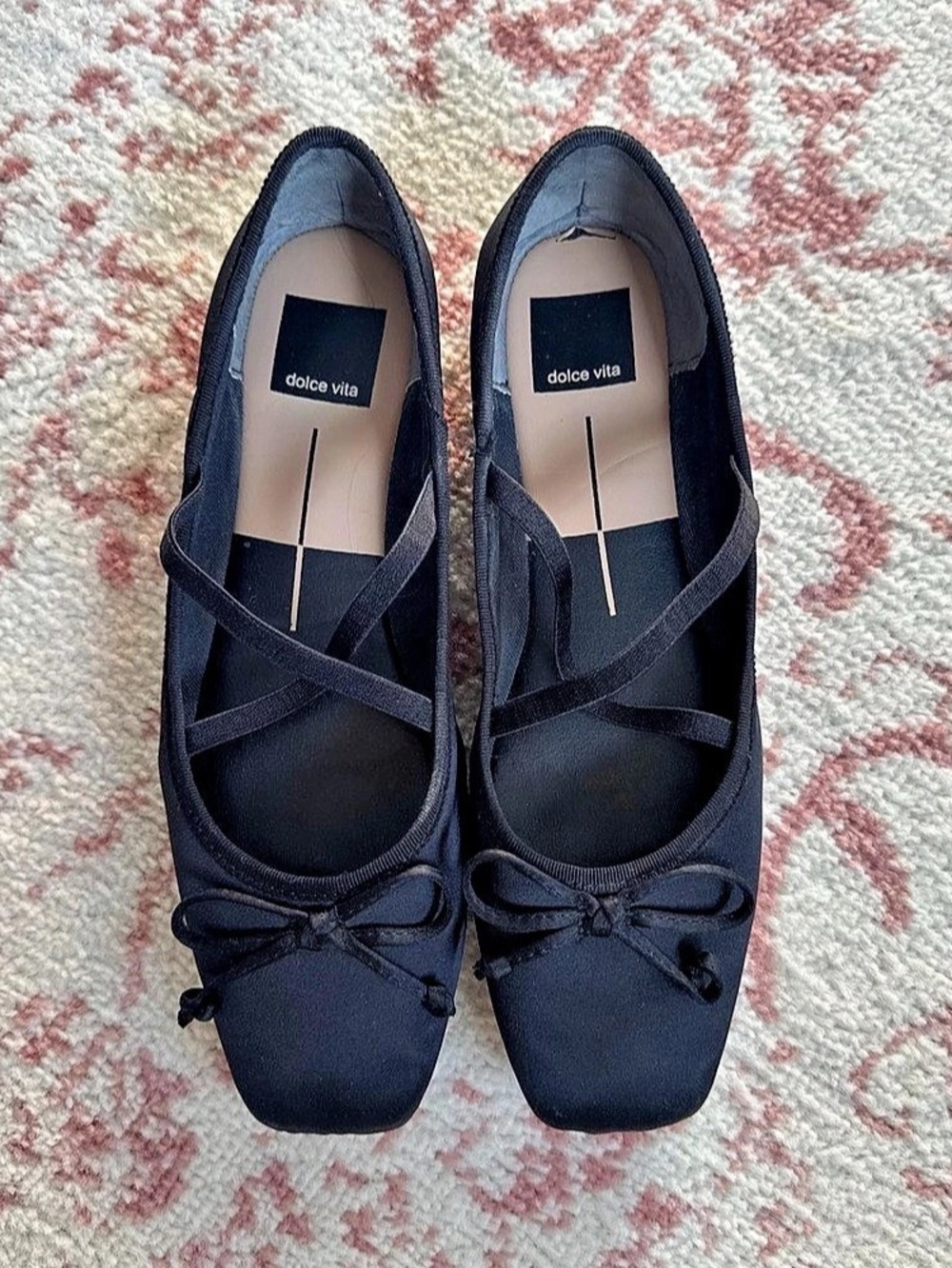 Dolce Vita Gibsen Mary Jane Flat Black Ballet Flats